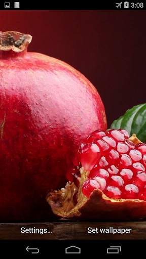 Pomegranate Live Wallpaper screenshot 2