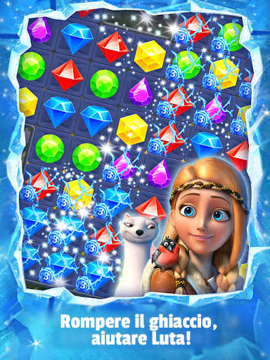 Snow Queen 2 Luta Hunt Match 3 screenshot 4