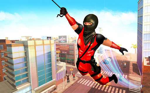 Spider Ninja Rope Hero - Crime City New Games 2021 screenshot 5