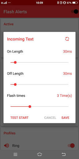 Flash Alerts on Call and SMS screenshot 7
