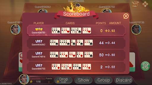 Rummy Tour screenshot 2