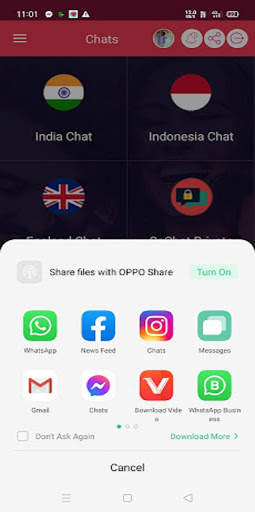 Girls Chat 4 تصوير الشاشة