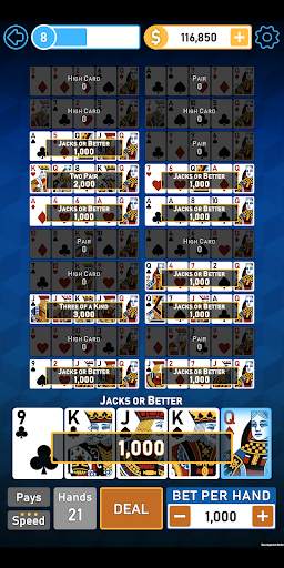 Video Poker Multi Bonus screenshot 4