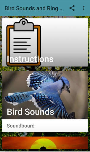 Bird Sounds and Ringtones screenshot 1