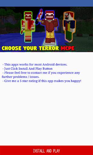 Choose Your Terror (Horror!) for Minecraft PE screenshot 2