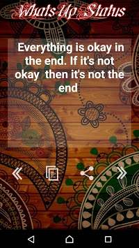 Nice whatsapp status screenshot 1