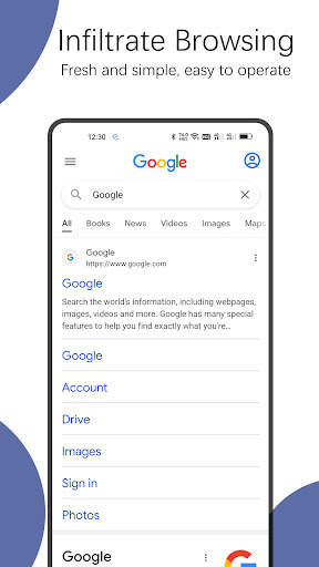 Rainsee Browser screenshot 3