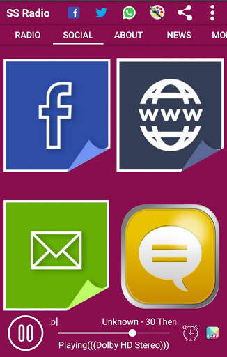 SS Radio (Dolby HD) 3 تصوير الشاشة