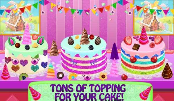 Unicorn Candy Cake Maker screenshot 9