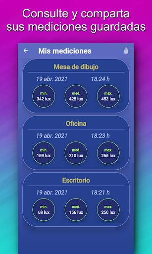 Medidor de Luz Luxómetro screenshot 3