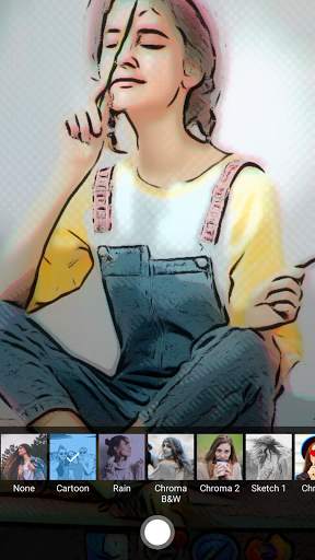 Dazzling Camera-Cartoon Camera, Filters screenshot 2