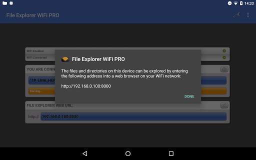 File Explorer WiFi PRO screenshot 1