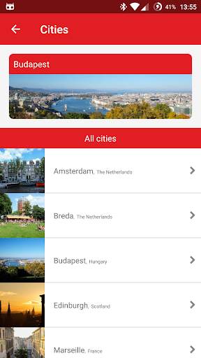 theCitiest offline city guide screenshot 1