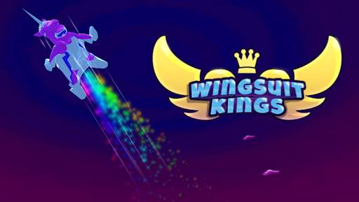 Wingsuit Kings - Skydiving multiplayer flying game скриншот 2