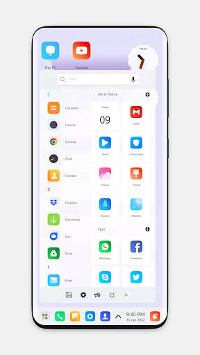 Redmi K60 theme for launcher screenshot 5