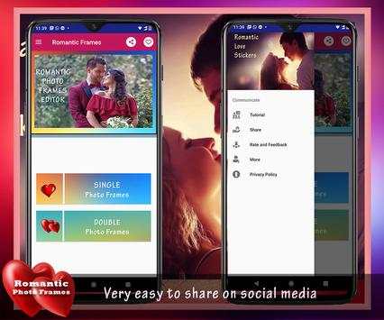 Romantic Photo Frames screenshot 7