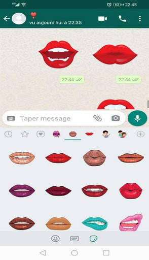 Kiss&Lips Stickers 2020 for Whatsapp screenshot 5
