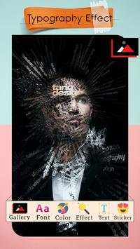 Typography Photo Effect screenshot 1