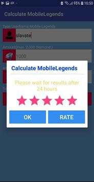 Diamond Mobile Legends Bang Bang Calculator screenshot 2