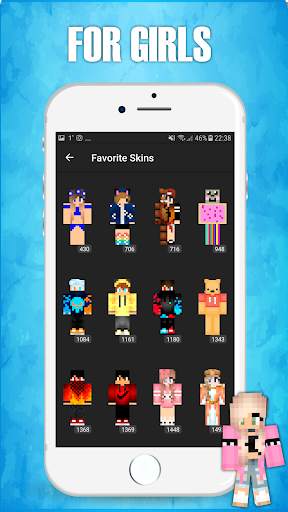 Skins for Minecraft PE screenshot 2