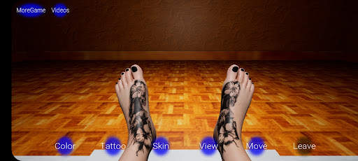 Woman feet 3D screenshot 9