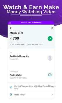 Watch Video And Earn Money - Earn Real Money स्क्रीनशॉट 4