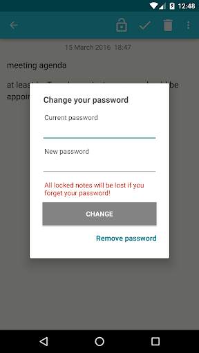 NoteSafe screenshot 5