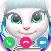 Fake Video Call TAngale icon