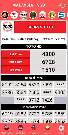 4D Live Results screenshot 7