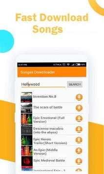 Free Music Downloader - Mp3 Songs Download screenshot 3