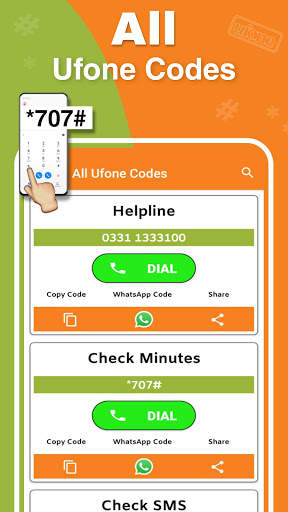 Sim Codes: Pak Network Codes screenshot 6