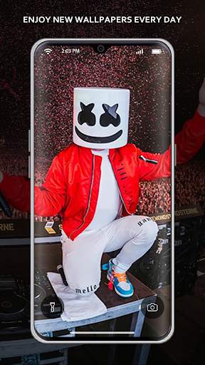 Marshmello Wallpaper : Dj Man Background screenshot 3