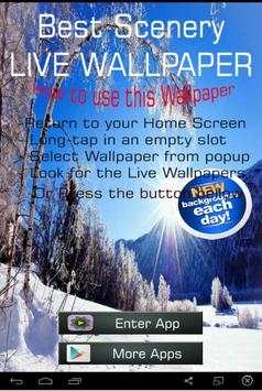 Best Scenery Live Wallpaper screenshot 1