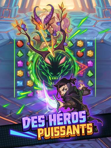 Puzzle Brawl : JdR PvP Match-3 screenshot 3