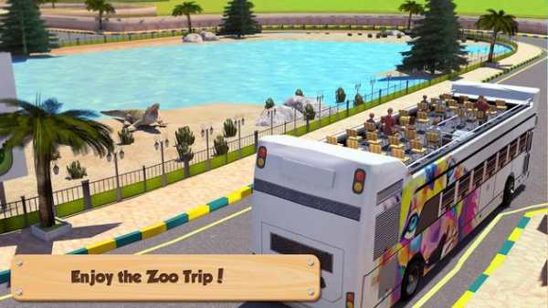 School Bus: Zoo Driving screenshot 6