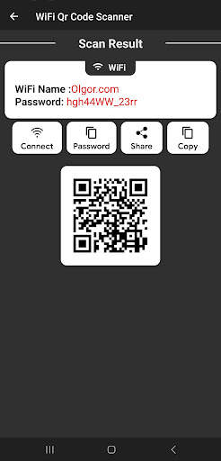 WiFi QrCode Password Scanner screenshot 3