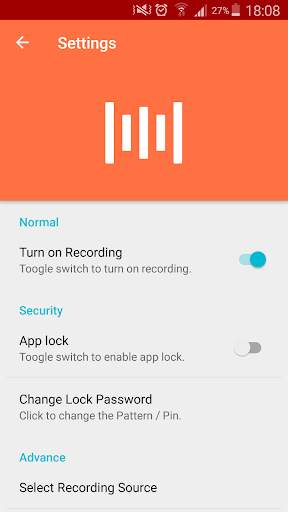 Auto Call recorder  for mobile screenshot 4