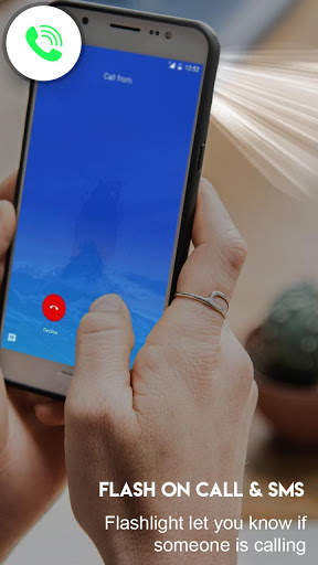 Flash Alert on call: Flash on Call and SMS, LED screenshot 4