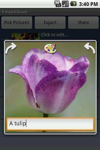 EmailAlbum screenshot 4