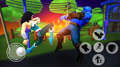 Cartoon Fighting Game 3D : Superheroes screenshot 3
