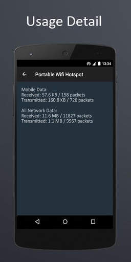 Portable WiFi Hotspot : WiFi Tether screenshot 3