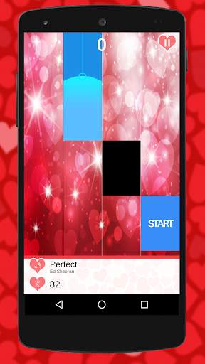 Perfect Ed Sheeran Piano Tiles screenshot 3
