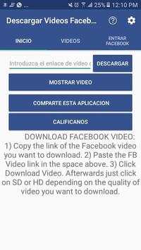Video Downloader for Facebook screenshot 1