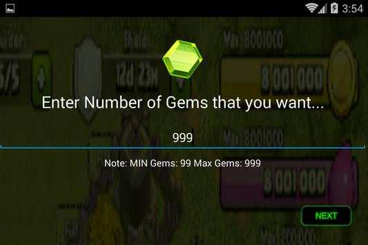 COC Gems Hack prank screenshot 3