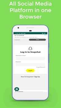 All Social Media App Browser & Explorer screenshot 1