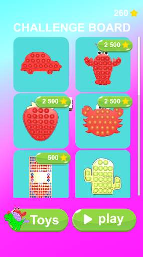 Pop It Challenge 3D! toy games screenshot 23