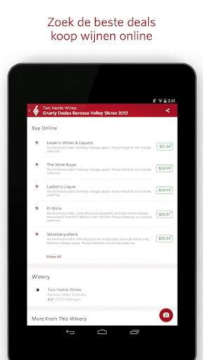 Vivino: Bestel de juiste wijn screenshot 10