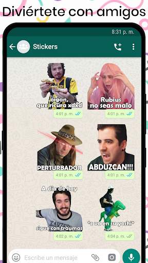 StickersTube - Stickers de Youtubers 📺 screenshot 5