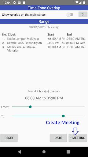 Time Zone Converter screenshot 3