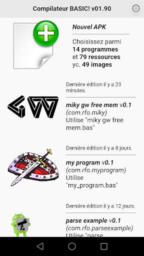 Compilateur BASIC! screenshot 1